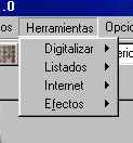 Men&uacute; de Herramientas